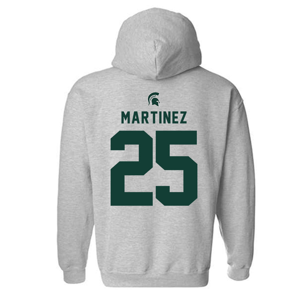 Michigan State - NCAA Football : Joseph Martinez - Generic Shersey Hooded Sweatshirt