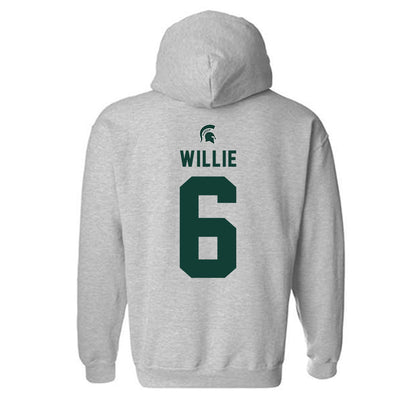Michigan State - NCAA Football : Ade Willie - Generic Shersey Hooded Sweatshirt