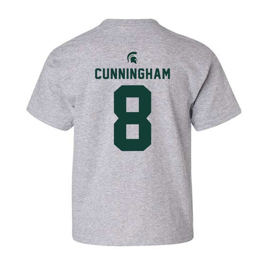 Michigan State - NCAA Softball : Ella Cunningham - Generic Shersey Youth T-Shirt-1