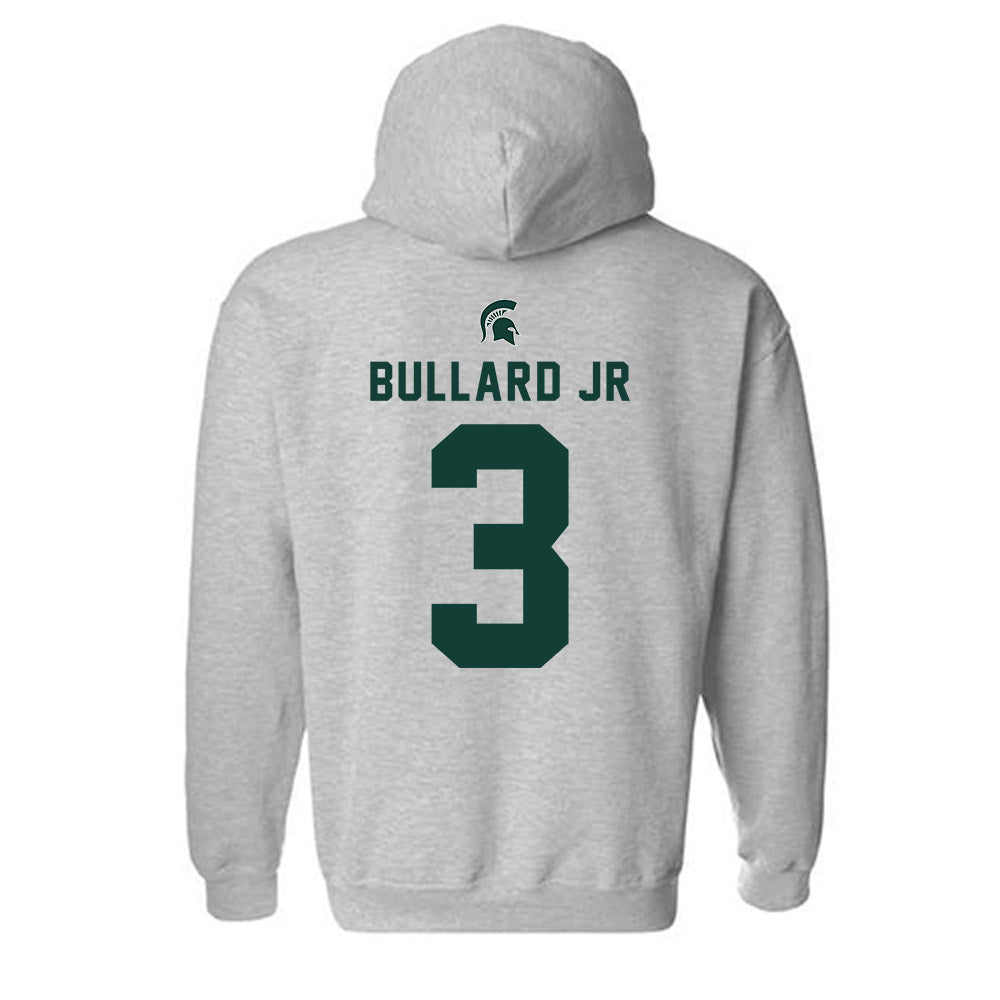 Michigan State - NCAA Football : Rodney Bullard Jr - Generic Shersey Hooded Sweatshirt-1