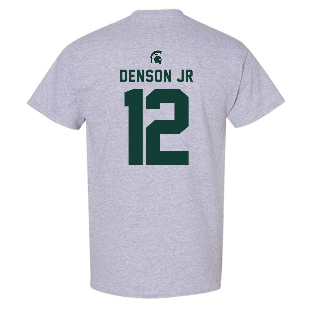 Michigan State - NCAA Football : Justin Denson Jr - Generic Shersey T-Shirt-1