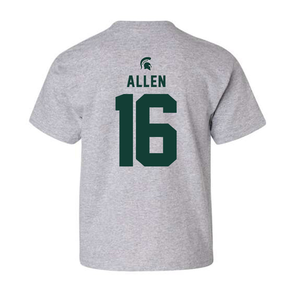 Michigan State - NCAA Softball : Collette Allen - Generic Shersey Youth T-Shirt