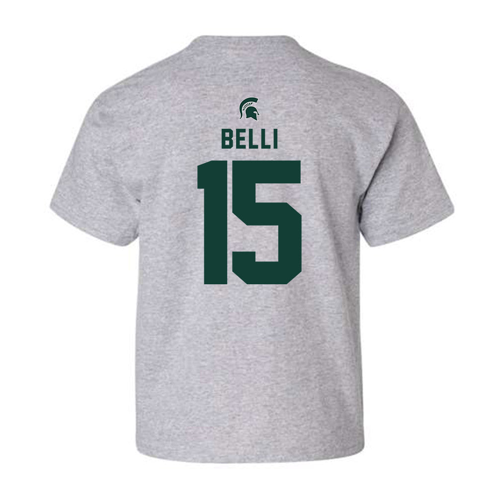 Michigan State - NCAA Women's Soccer : Julia Belli - Generic Shersey Youth T-Shirt