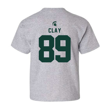 Michigan State - NCAA Football : Austin Clay - Generic Shersey Youth T-Shirt