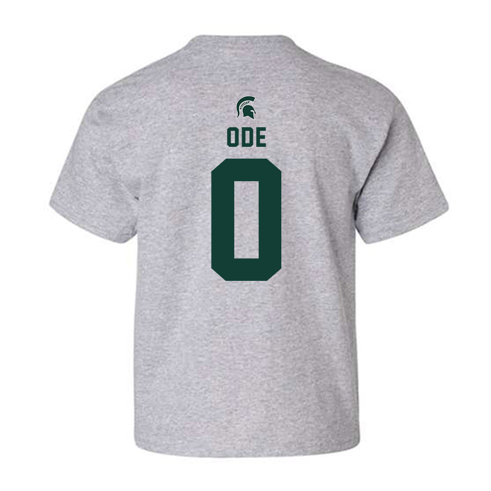Michigan State - NCAA Women's Basketball : Jordan Ode - Generic Shersey Youth T-Shirt-1