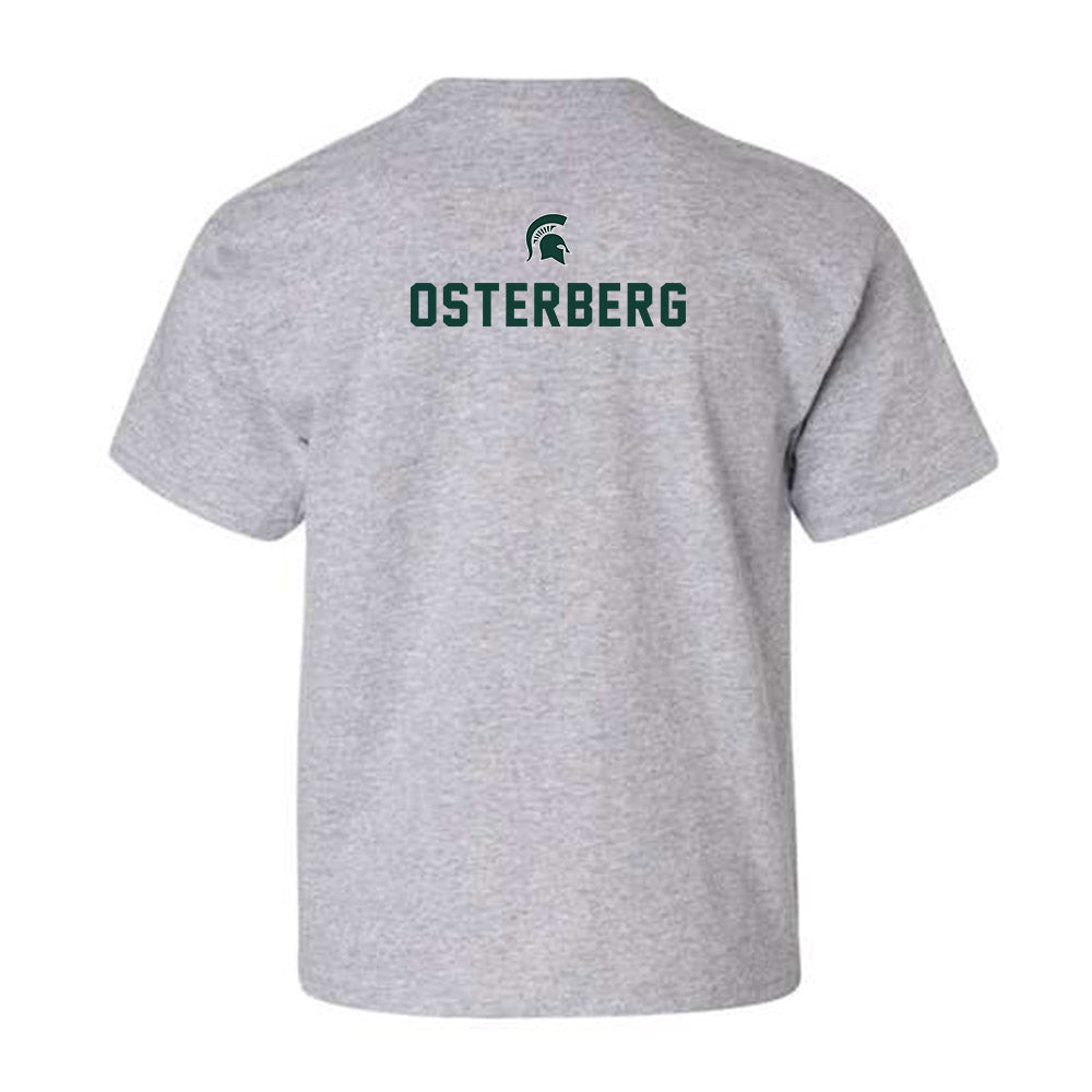 Michigan State - NCAA Women's Cross Country : Madison Osterberg - Generic Shersey Youth T-Shirt