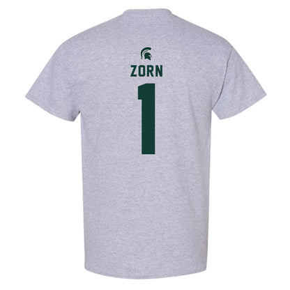 Michigan State - NCAA Women's Soccer : Kennedy Zorn - Generic Shersey T-Shirt-1