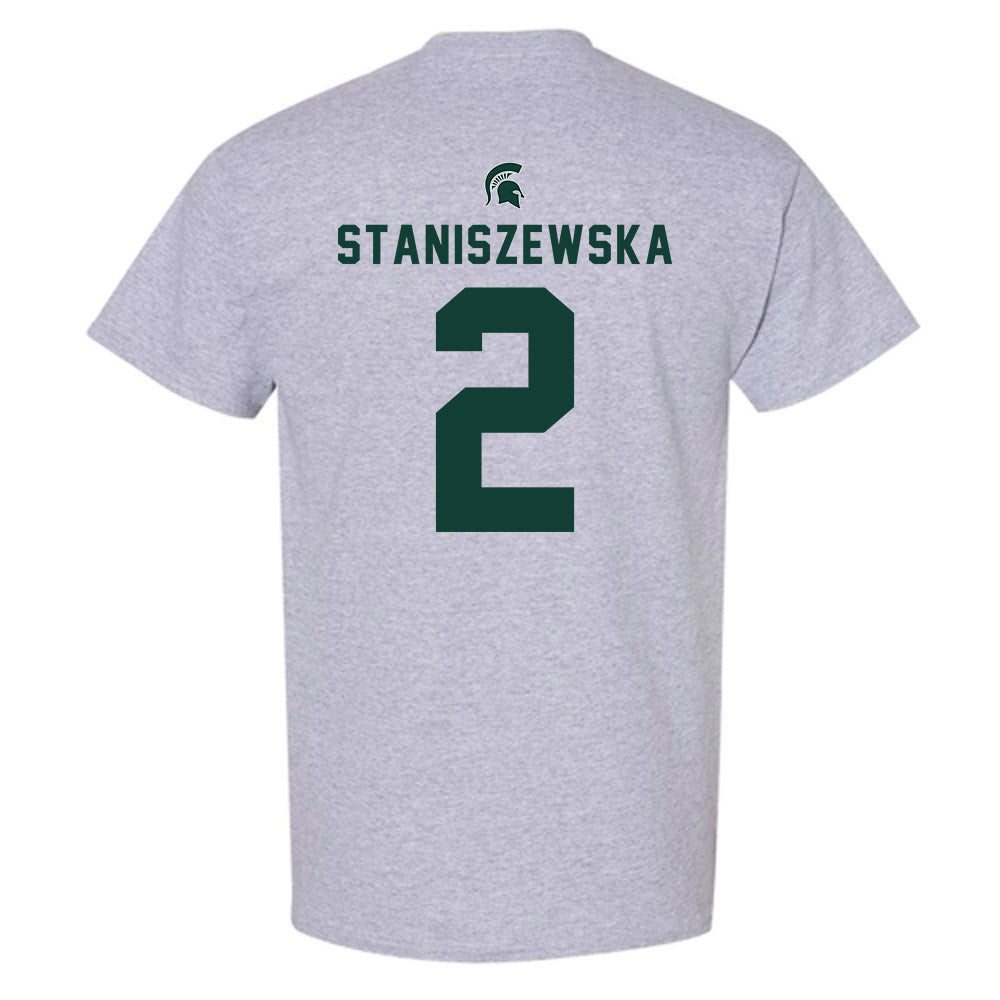 Michigan State - NCAA Women's Volleyball : Karolina Staniszewska - Generic Shersey T-Shirt