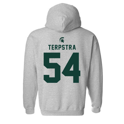 Michigan State - NCAA Football : Cooper Terpstra - Generic Shersey Hooded Sweatshirt