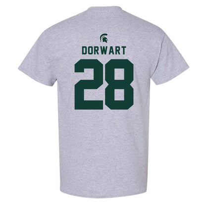 Michigan State - NCAA Men's Ice Hockey : Karsen Dorwart - Generic Shersey T-Shirt-1