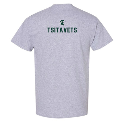 Michigan State - NCAA Women's Tennis : Anna Tsitavets - Generic Shersey T-Shirt-1
