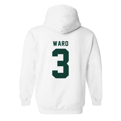Michigan State - NCAA Men's Basketball : Cam Ward - Generic Shersey Hooded Sweatshirt-1