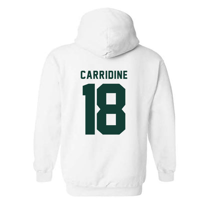 Michigan State - NCAA Football : Atticus Carridine - Generic Shersey Hooded Sweatshirt-1