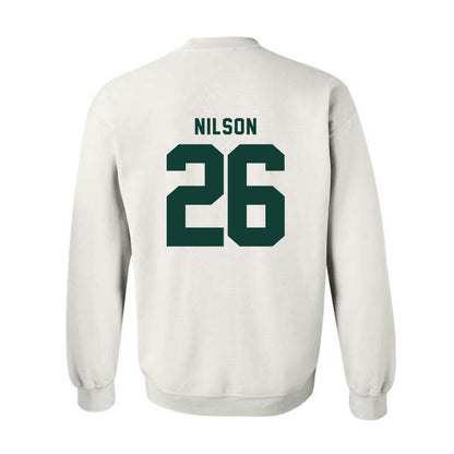 Michigan State - NCAA Men's Ice Hockey : Eric Nilson - Generic Shersey Crewneck Sweatshirt-1