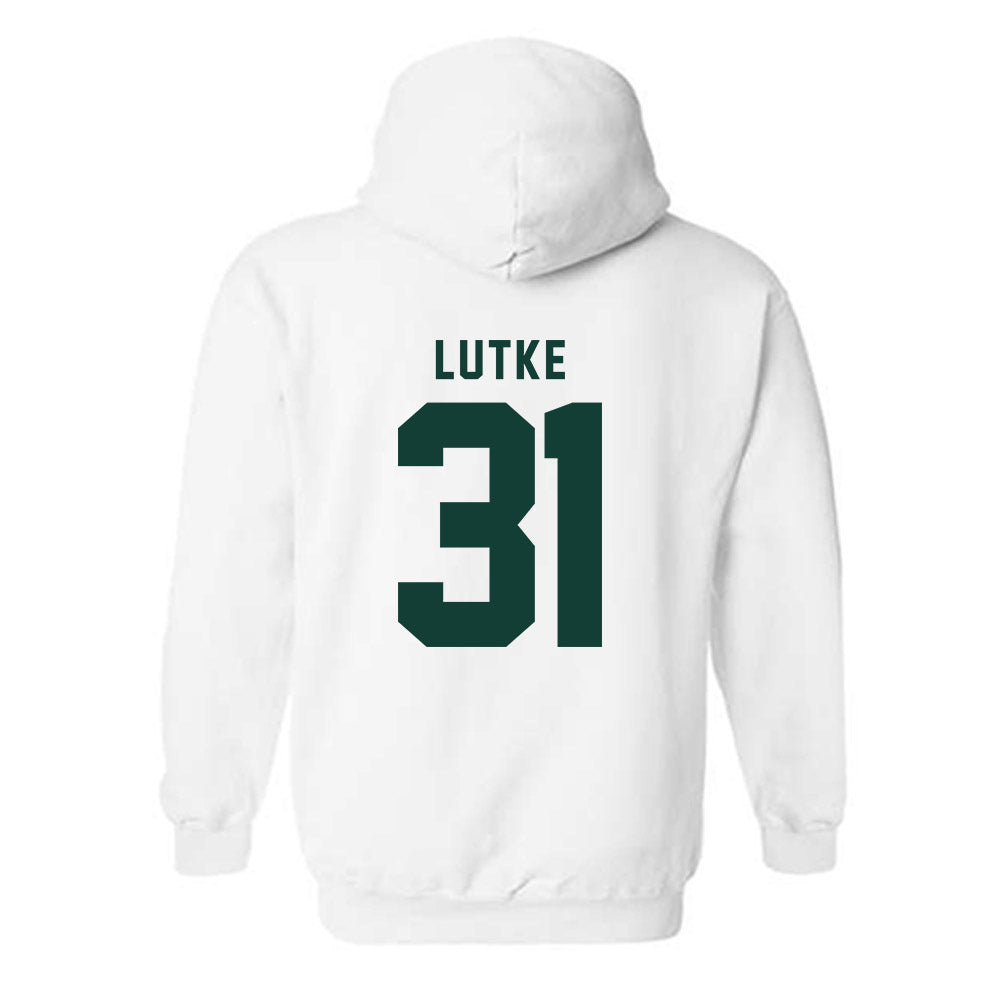 Michigan State - NCAA Women's Soccer : Ava Lutke - Generic Shersey Hooded Sweatshirt-1
