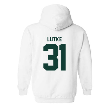 Michigan State - NCAA Women's Soccer : Ava Lutke - Generic Shersey Hooded Sweatshirt-1