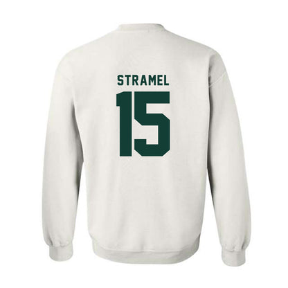 Michigan State - NCAA Men's Ice Hockey : Charlie Stramel - Crewneck Sweatshirt-1