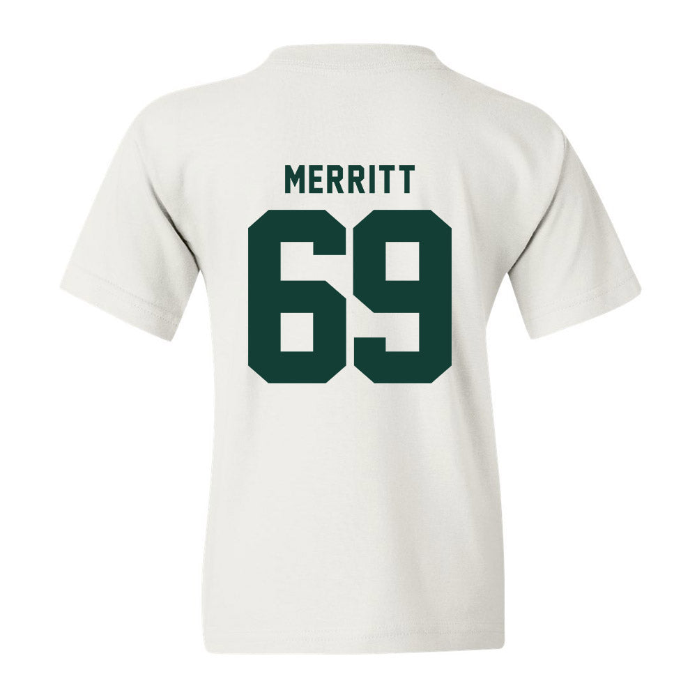 Michigan State - NCAA Football : Jacob Merritt - Youth T-Shirt