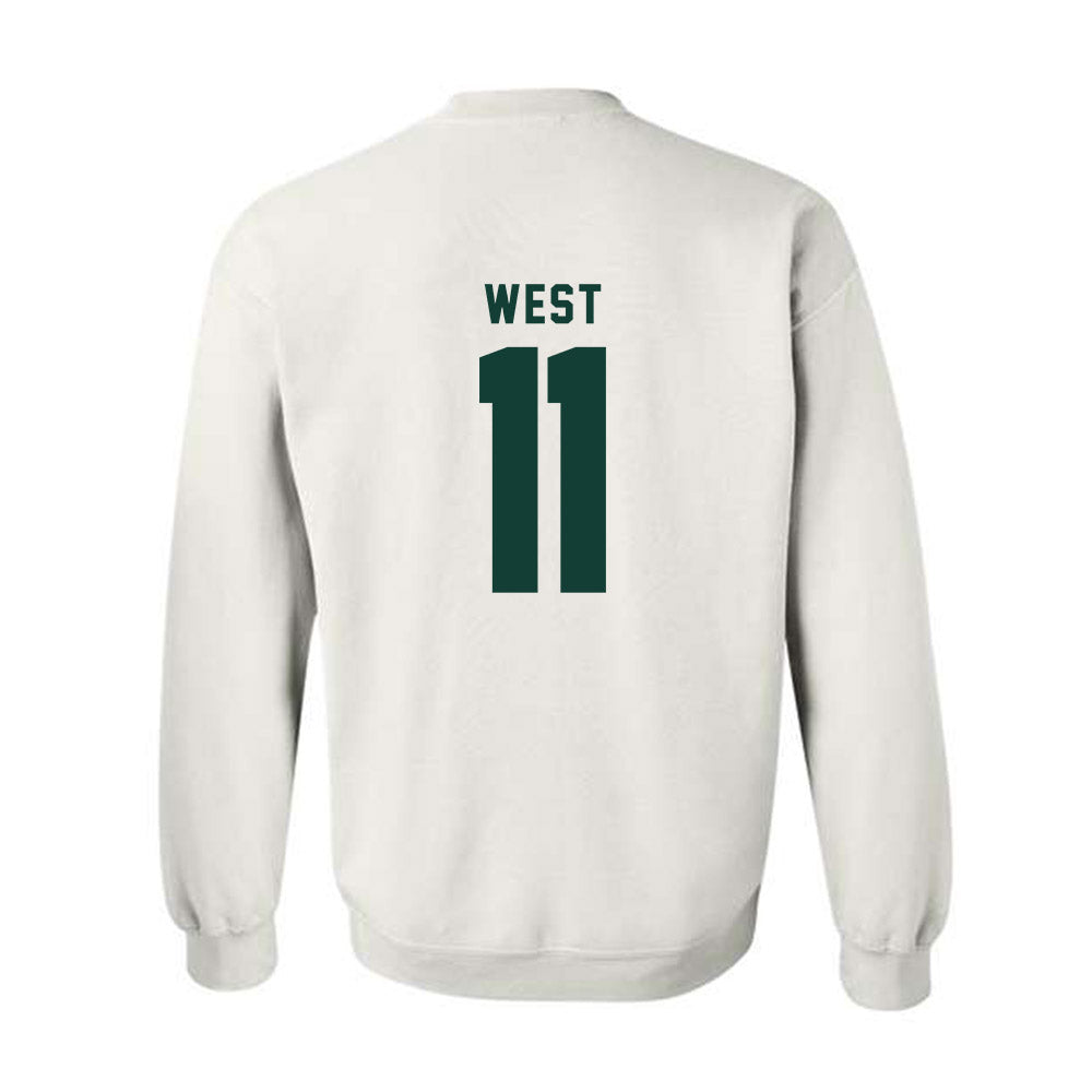 Michigan State - NCAA Men's Ice Hockey : Owen West - Crewneck Sweatshirt-1