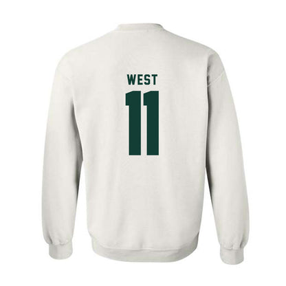 Michigan State - NCAA Men's Ice Hockey : Owen West - Crewneck Sweatshirt-1