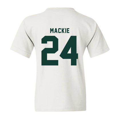 Michigan State - NCAA Men's Ice Hockey : Nathan Mackie - Youth T-Shirt-1