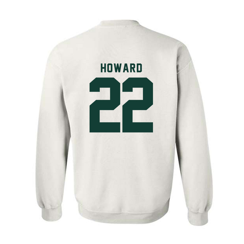 Michigan State - NCAA Men's Ice Hockey : Isaac Howard - Crewneck Sweatshirt-1