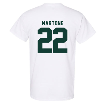 Michigan State - NCAA Men's Ice Hockey : Porter Martone - Generic Shersey T-Shirt-1