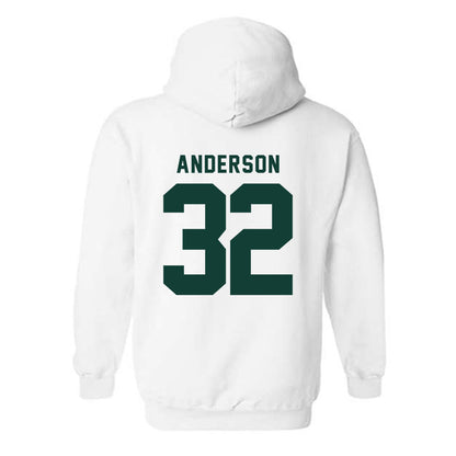 Michigan State - NCAA Men's Soccer : David Anderson - Generic Shersey Hooded Sweatshirt-1