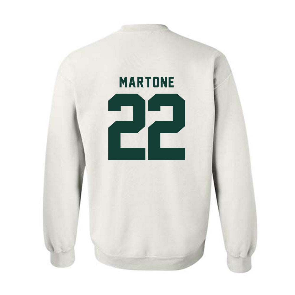 Michigan State - NCAA Men's Ice Hockey : Porter Martone - Generic Shersey Crewneck Sweatshirt-1