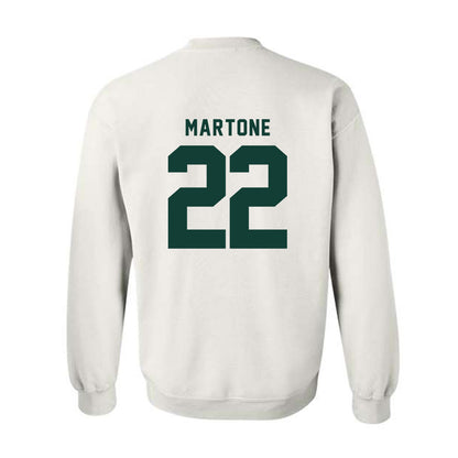 Michigan State - NCAA Men's Ice Hockey : Porter Martone - Generic Shersey Crewneck Sweatshirt-1