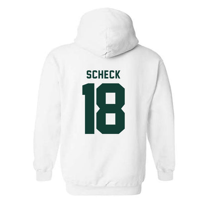 Michigan State - NCAA Women's Volleyball : Breccan Scheck - Generic Shersey Hooded Sweatshirt-1