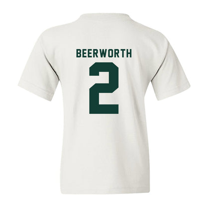 Michigan State - NCAA Women's Soccer : Sofia Beerworth - Youth T-Shirt-1