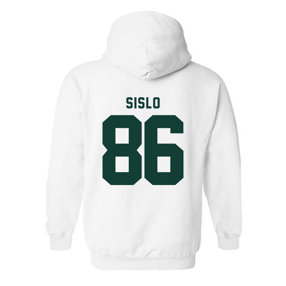 Michigan State - NCAA Football : Blake Sislo - Generic Shersey Hooded Sweatshirt-1