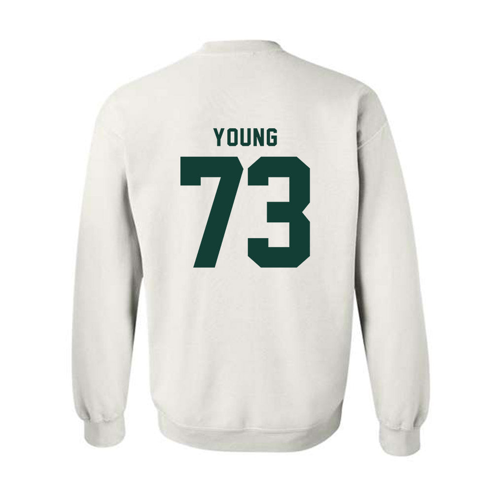 Michigan State - NCAA Football : Rustin Young - Crewneck Sweatshirt-1