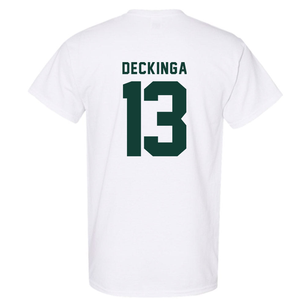 Michigan State - NCAA Baseball : CJ Deckinga - Generic Shersey T-Shirt-1