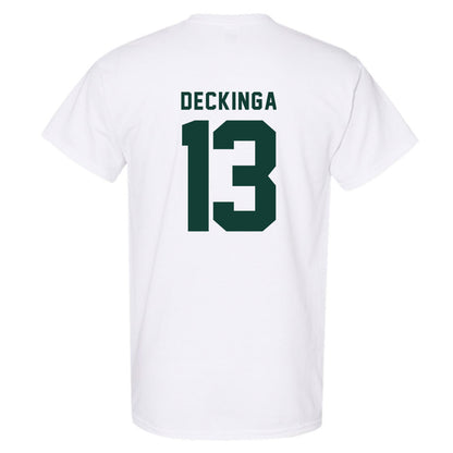 Michigan State - NCAA Baseball : CJ Deckinga - Generic Shersey T-Shirt-1