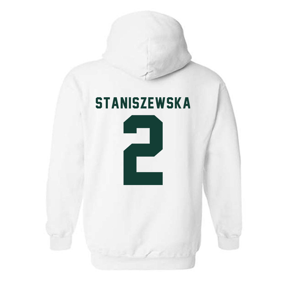 Michigan State - NCAA Women's Volleyball : Karolina Staniszewska - Hooded Sweatshirt