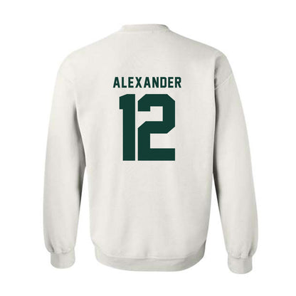 Michigan State - NCAA Women's Basketball : Isa Alexander - Generic Shersey Crewneck Sweatshirt-1