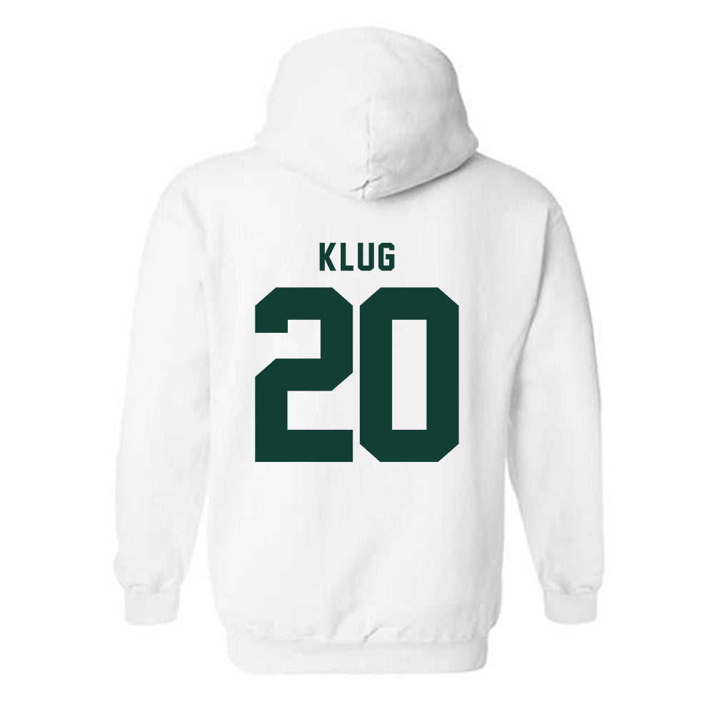 Michigan State - NCAA Baseball : Joshua Klug - Hooded Sweatshirt-1