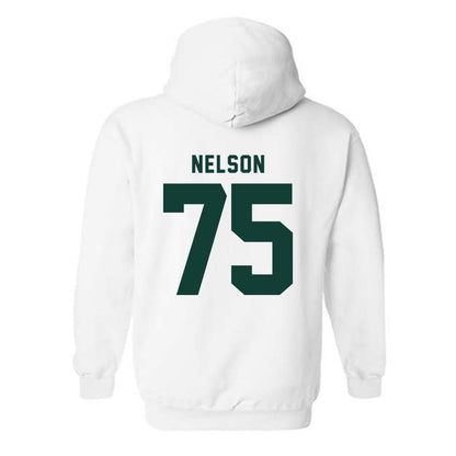 Michigan State - NCAA Football : Ben Nelson - Hooded Sweatshirt