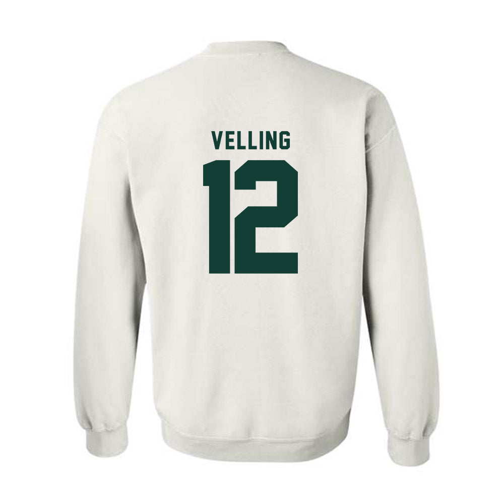 Michigan State - NCAA Football : Jack Velling - Crewneck Sweatshirt-1