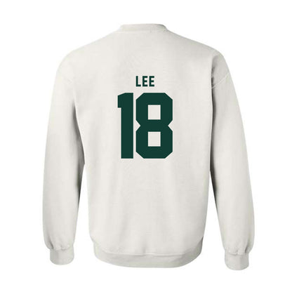 Michigan State - NCAA Men's Ice Hockey : Ryker Lee - Generic Shersey Crewneck Sweatshirt-1