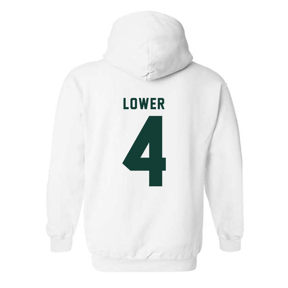Michigan State - NCAA Softball : Natalie Lower - Generic Shersey Hooded Sweatshirt-1