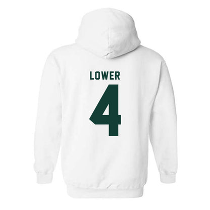 Michigan State - NCAA Softball : Natalie Lower - Generic Shersey Hooded Sweatshirt-1