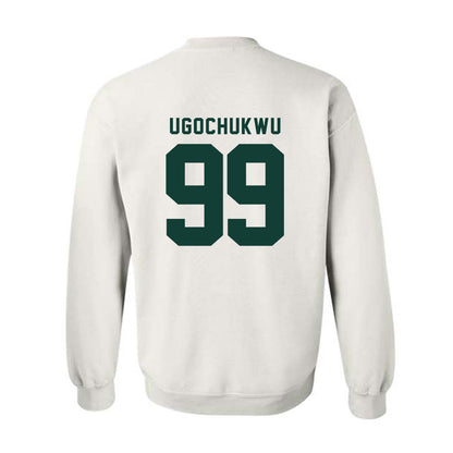 Michigan State - NCAA Men's Basketball : Divine-Collins Ugochukwu - Generic Shersey Crewneck Sweatshirt-1