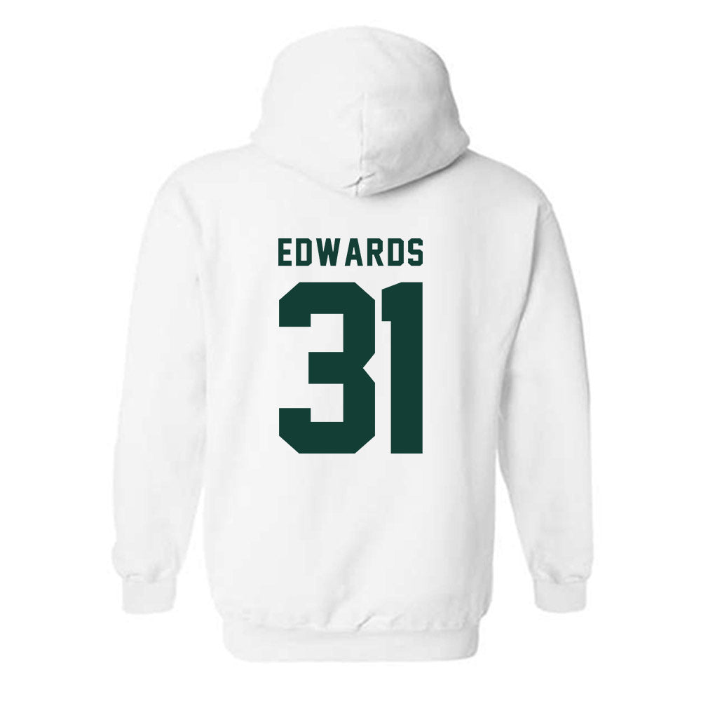 Michigan State - NCAA Football : Deuce Edwards - Generic Shersey Hooded Sweatshirt-1