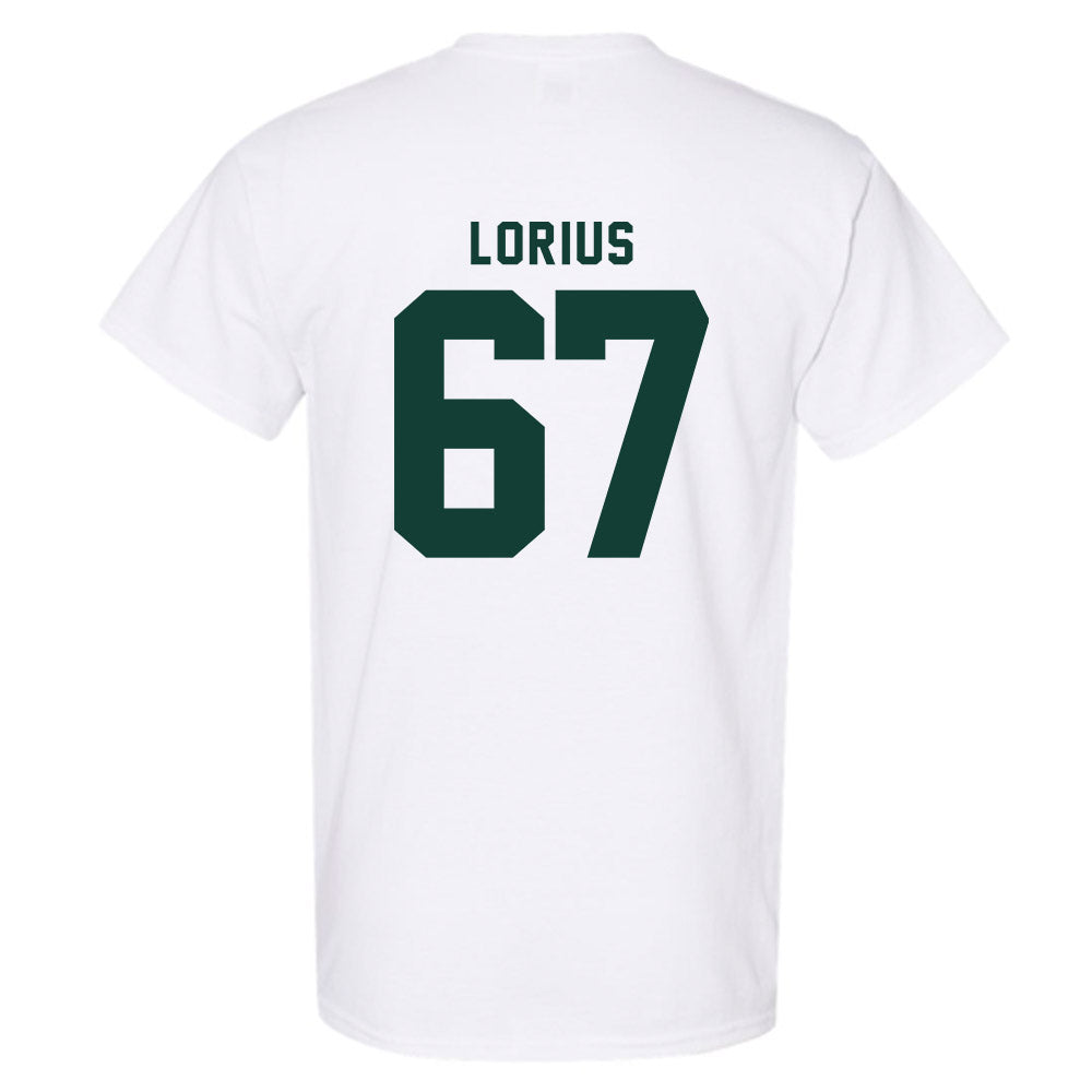 Michigan State - NCAA Football : Hayden Lorius - Generic Shersey T-Shirt-1
