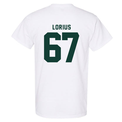 Michigan State - NCAA Football : Hayden Lorius - Generic Shersey T-Shirt-1