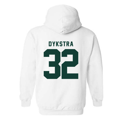 Michigan State - NCAA Women's Basketball : Marah Dykstra - Generic Shersey Hooded Sweatshirt-1