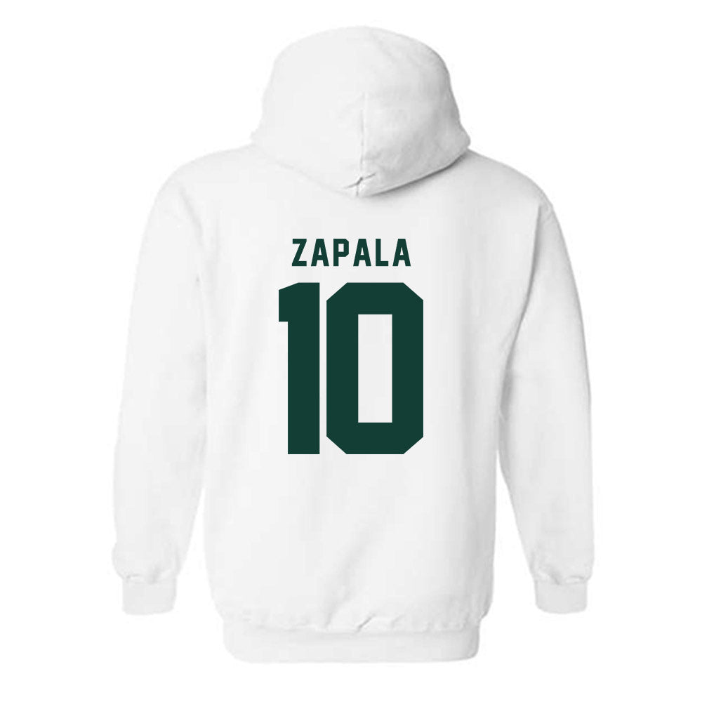 Michigan State - NCAA Men's Basketball : Szymon Zapala - Hooded Sweatshirt